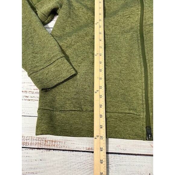 Nike Mens Bomber Jacket Therma Fit Training Full Zip Long Sleeve Green Size XL - Picture 5 of 9